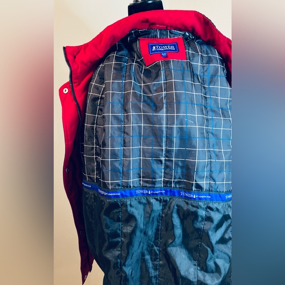 Mid Length Black Lined Coat Women XL Removable Faux Fur Collar Multiple Pockets - Picture 14 of 14